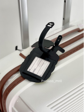 Дорожная силиконовая бирка для багажа - Ананас