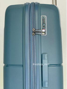 Валіза Airtex Paris 245 - великий розмір - бірюза