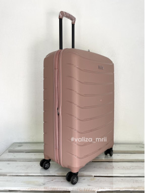 Валіза Snowball 61303 - великий розмір - пудра