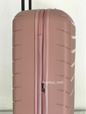 Валіза Snowball 61303 - великий розмір - пудра
