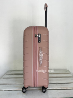 Валіза Snowball 61303 - великий розмір - пудра