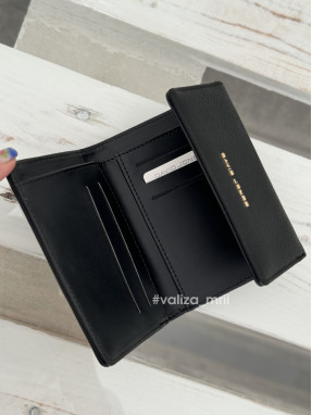 Компактний гаманець з екошкіри David Jones P151 - чорний