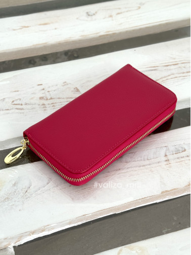 Гаманець 906 Virginia Conti - фуксія