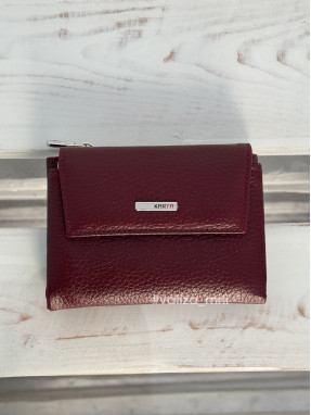 Жіночий гаманець з натуральної шкіри Karya 1205 - марсала