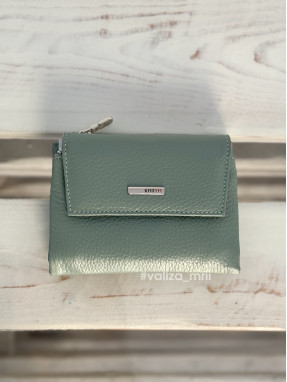 Женский кошелек из натуральной кожи Karya 1205 - мятный