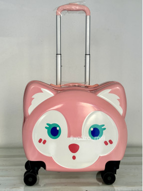 Дитяча валіза 174 "Лисичка" - рожевий