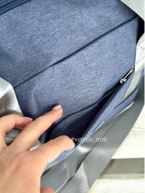 Сумка-рюкзак 2в1 для лоукост - 40*30*20 - синій