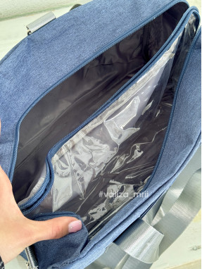 Сумка-рюкзак 2в1 для лоукост - 40*30*20 - синій