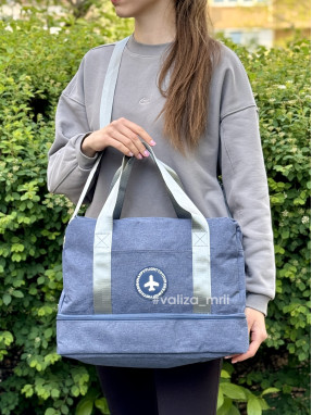 Сумка-рюкзак 2в1 для лоукост - 40*30*20 - синій