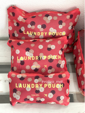 Органайзери для одягу - принт "Рожеві квіточки"