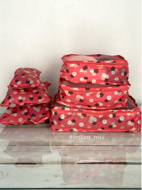 Органайзери для одягу - принт "Рожеві квіточки"