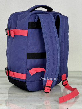 Дорожній рюкзак American Tourister - Take2Cabin - фіолетовий з кораловим