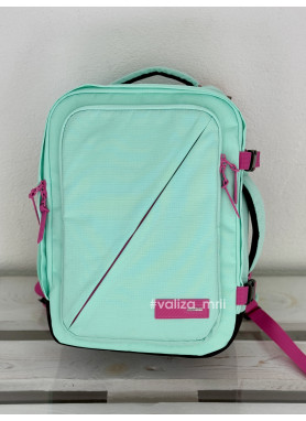 Дорожный рюкзак American Tourister 40*30*20 - Take2Cabin - мятный с розовым
