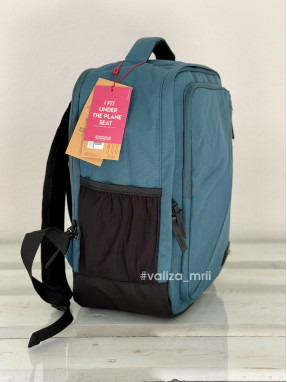 Дорожній рюкзак American Tourister 40*30*20 - Take2Cabin - темно-бірюзовий