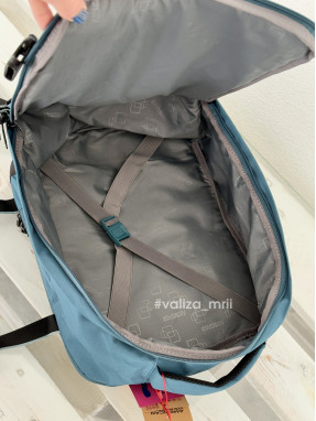 Дорожній рюкзак American Tourister 40*30*20 - Take2Cabin - темно-бірюзовий