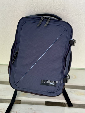 Дорожній рюкзак American Tourister 40*30*20 - Take2Cabin - темно-синій