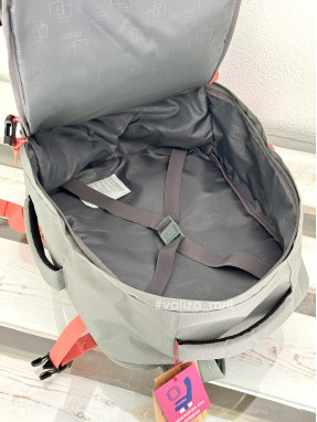 Дорожній рюкзак American Tourister 40*30*20 - Take2Cabin - сірий з кораловим