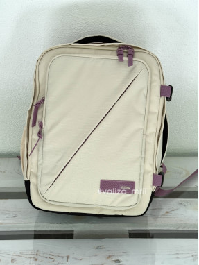 Дорожный рюкзак American Tourister 40*30*20 - Take2Cabin - молочный с розовым