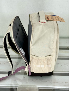 Дорожній рюкзак American Tourister 40*30*20 - Take2Cabin - молочний з рожевим