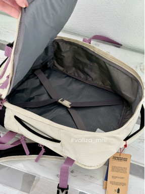 Дорожній рюкзак American Tourister 40*30*20 - Take2Cabin - молочний з рожевим